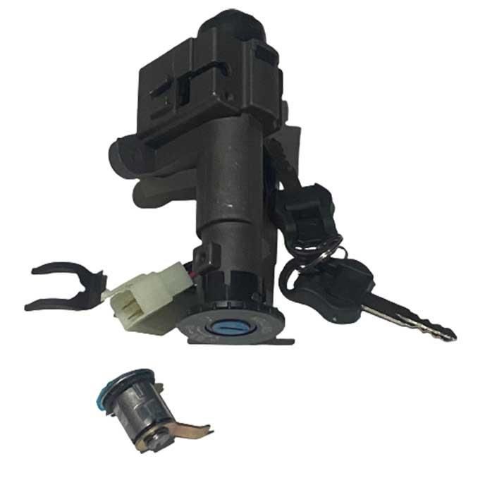 SYM Fiddle2 125S-Eski Kasa Kontak Kilit Anahtar Seti Komple Cs