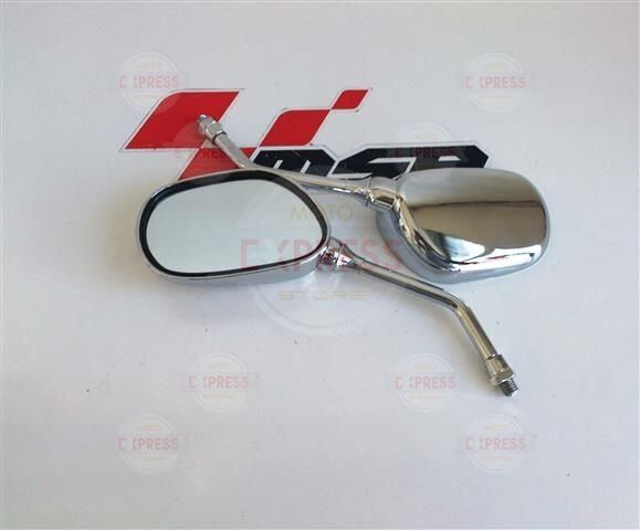 Moto Express YUVARLAK NİKEL AYNA SET 10 MM