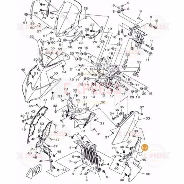 Yamaha Xmax250 Xmax300 Xmax400 1 Adet Yan Z Grenajı Amblemi Logosu A