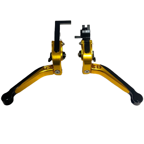 Moto Express FREN VE DEBRİYAJ KOLU R25 KATLANIR SARI (em)