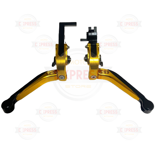 Moto Express FREN VE DEBRİYAJ KOLU R25 KATLANIR SARI (em)
