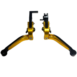 Moto Express FREN VE DEBRİYAJ KOLU R25 KATLANIR SARI (em)