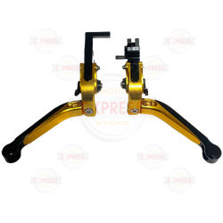 Moto Express FREN VE DEBRİYAJ KOLU R25 KATLANIR SARI (em)