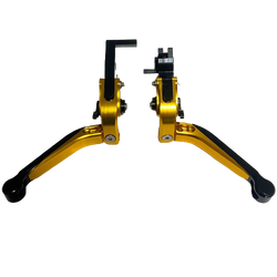Moto Express FREN VE DEBRİYAJ KOLU R25 KATLANIR SARI (em)