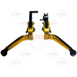 Moto Express FREN VE DEBRİYAJ KOLU R25 KATLANIR SARI (em)