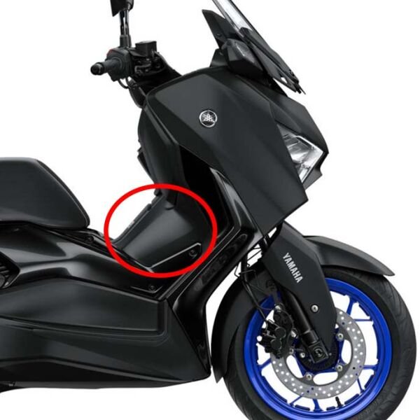 Yamaha Xmax250 2024-2025 Sağ Depo Yanı Grenajı Paneli Konsolu Mat Siyah A