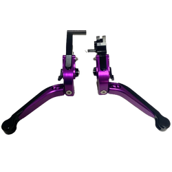 Moto Express FREN VE DEBRİYAJ KOLU R25 KATLANIR MOR (em)