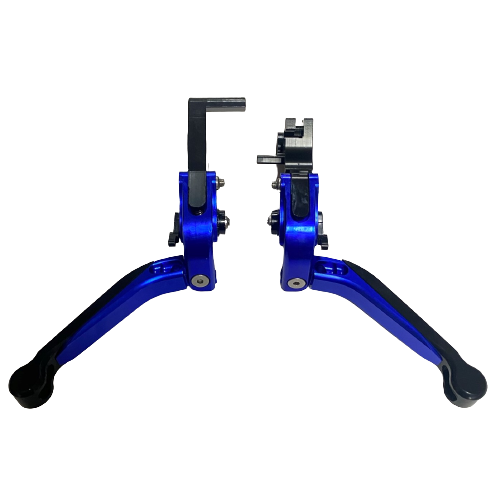 Moto Express FREN VE DEBRİYAJ KOLU R25 KATLANIR MAVİ (em)