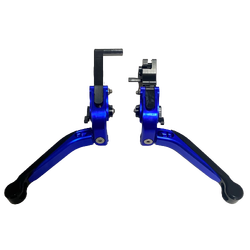 Moto Express FREN VE DEBRİYAJ KOLU R25 KATLANIR MAVİ (em)