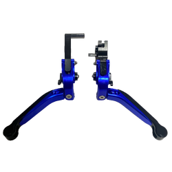 Moto Express FREN VE DEBRİYAJ KOLU R25 KATLANIR MAVİ (em)