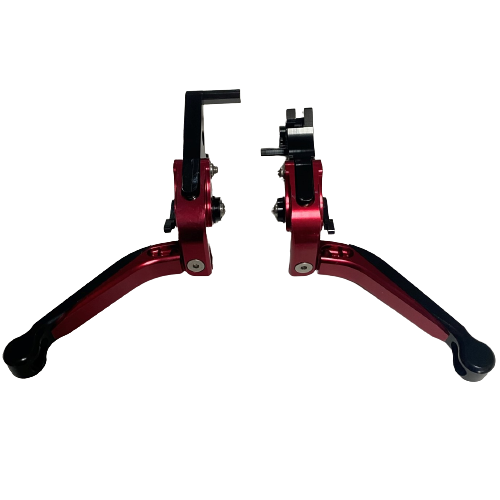 Moto Express FREN VE DEBRİYAJ KOLU R25 KATLANIR KIRMIZI (em)
