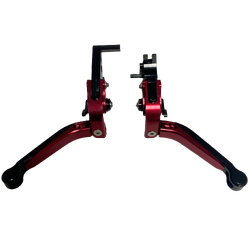 Moto Express FREN VE DEBRİYAJ KOLU R25 KATLANIR KIRMIZI (em)