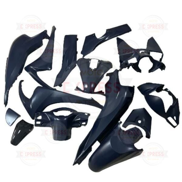 Honda Dio110 2021-2023 Komple Grenaj Kaporta Seti Mat Mavi Cs