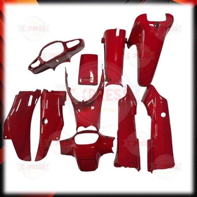 Modenas Kriss1-2 Kampanalı Grenaj Kaporta Seti Kırmızı Ys