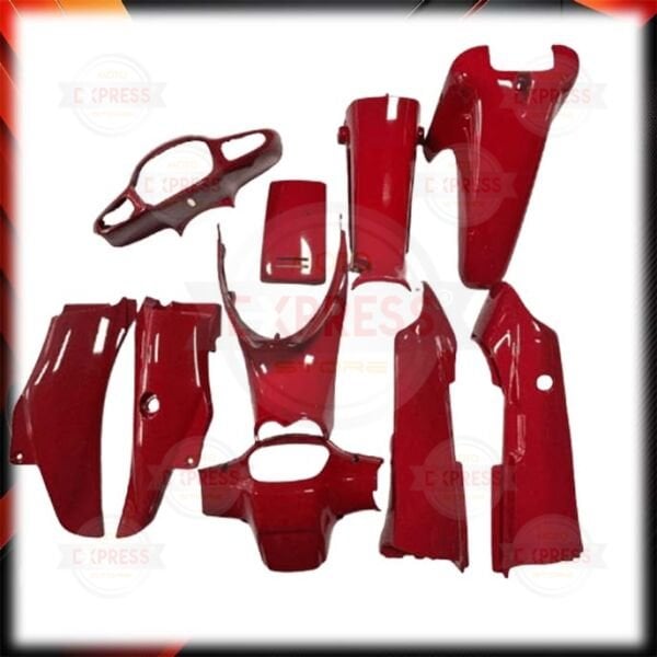 Modenas Kriss1-2 Kampanalı Grenaj Kaporta Seti Kırmızı Ys