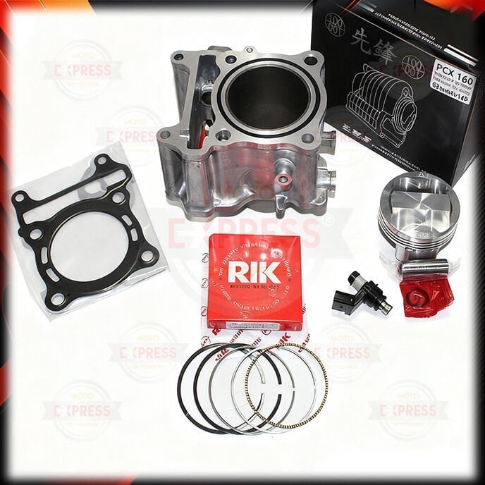 Honda Pcx125 2021-2024 4 Sübap 180Cc Modifiye Silindir Kit 62 Mm Rık Sekman Ens Taiwan