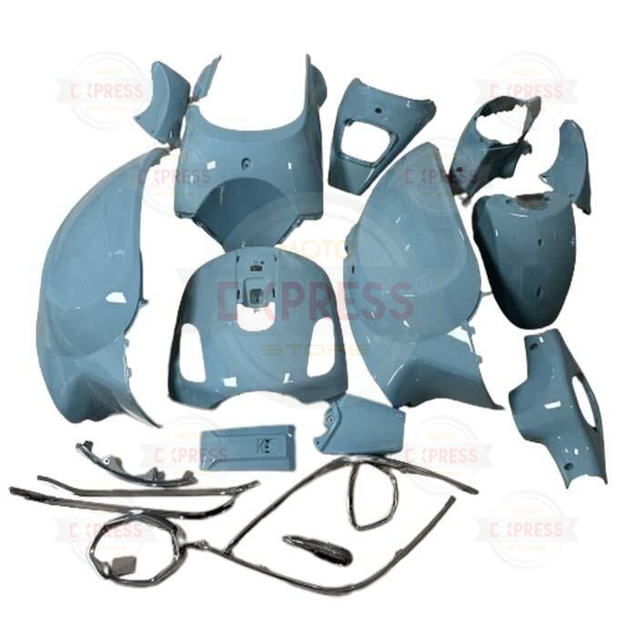 Rks Kuba Azure 50 Komple Grenaj Kaporta Seti Açık Mavi 21 Parça Om