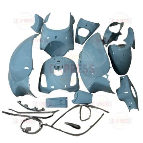 Rks Kuba Azure 50 Komple Grenaj Kaporta Seti Açık Mavi 21 Parça Om