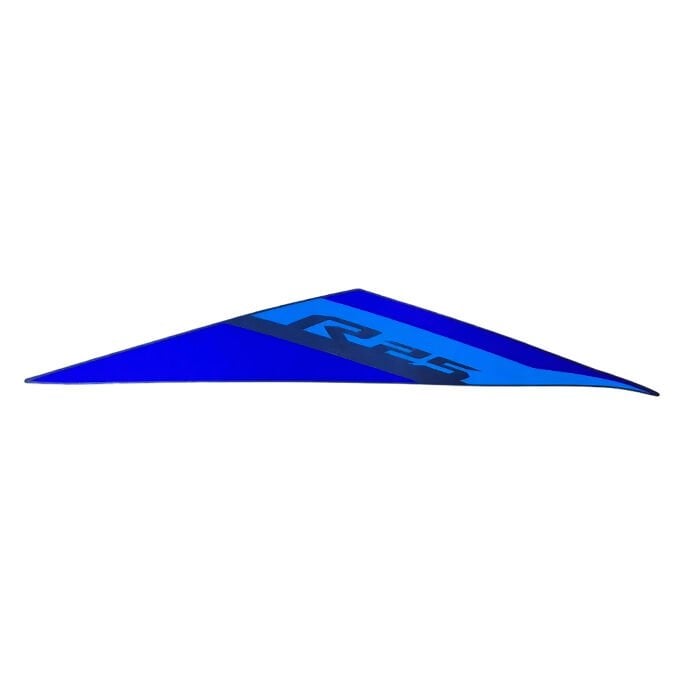 Yamaha YZF R25 2024 Mat Mavi Sağ Sinyal Grenajı Etiketi Sticker