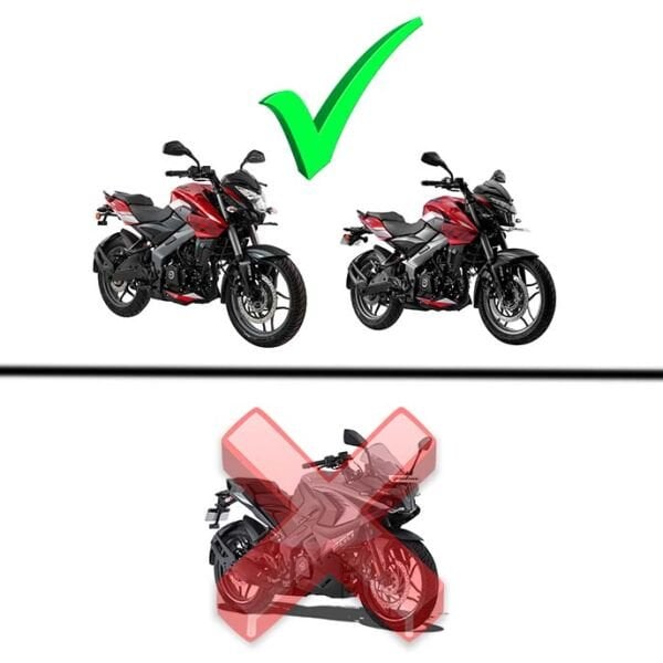 Bajaj Pulsar NS200 UG2 Sağ Ön Sürücü Ayaklık Basamak Braketi Bağlantı Demiri A