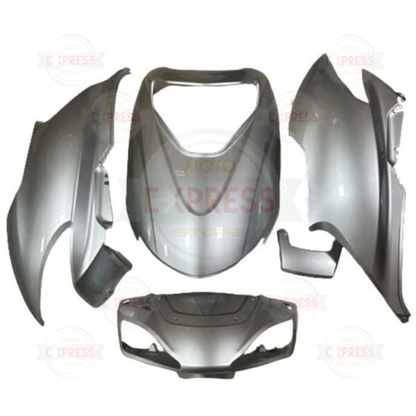 Rks Spontini 110 Grenaj Kaporta Seti 5 Parça Gümüş Gri-Füme Om