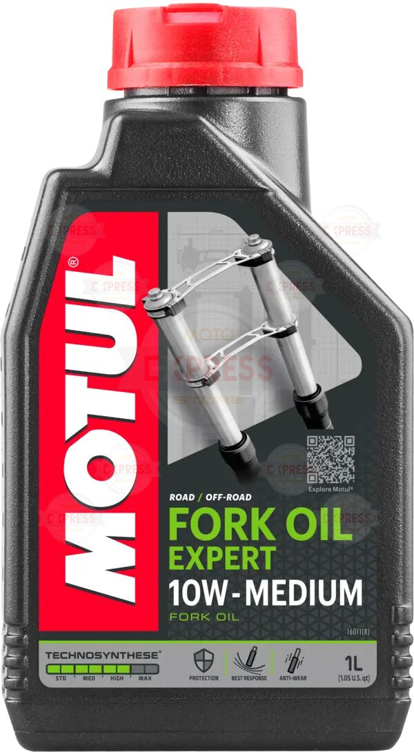 Motul Fork Oil Expert Medium Motosiklet Ön Amortisör Yağı 1 Litre