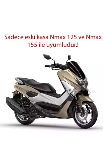 Yamaha 2015-2019 Nmax 125-155 Şeffaf Füme Veloscope Hava Filtresi Dış Kapağı