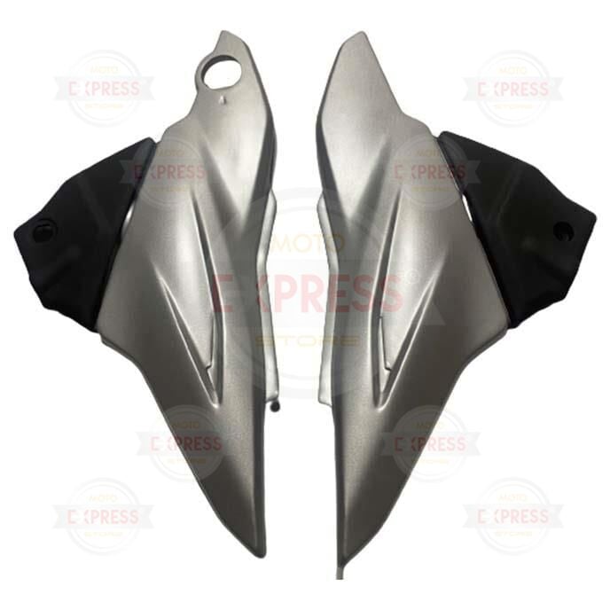 Bajaj Discover 125ST Sağ-Sol Sele Altı Yan Kapak Paneli Dizlik Grenajı Gri Cs