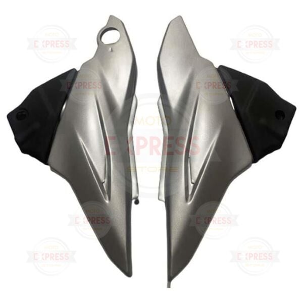 Bajaj Discover 125ST Sağ-Sol Sele Altı Yan Kapak Paneli Dizlik Grenajı Gri Cs