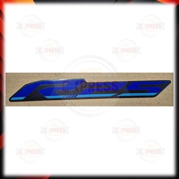 Yamaha Yzf R25 2022-2023 1 Adet  Mat Mavi Sinyal Grenajı Etiketi Sticker A