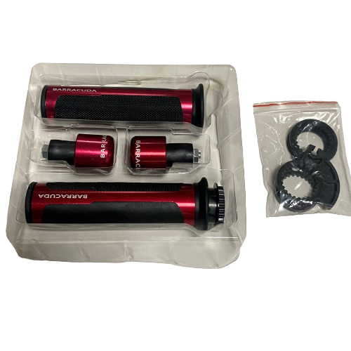 Moto Express Elcik ve TOPUZ SETİ KIRMIZI