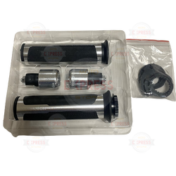 Moto Express Elcik ve TOPUZ SETİ GRİ