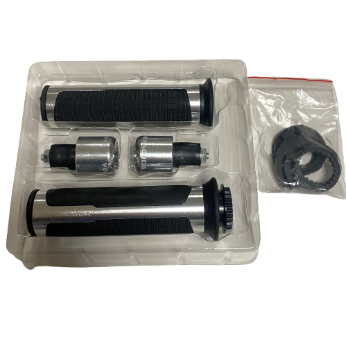 Moto Express Elcik ve TOPUZ SETİ GRİ