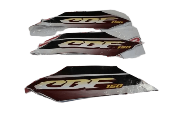 HONDA CBF 150 KAPORTA STICKER SETİ SİYAH
