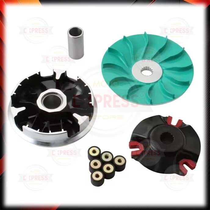 Yamaha Bws100 1998-2010 Modifiye Performans Ön Varyatör Debriyaj Tahrik Seti