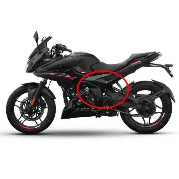 Bajaj Pulsar F250 Sol Sürücü Selesi Altı Yan Kapak Grenajı Paneli Mat A