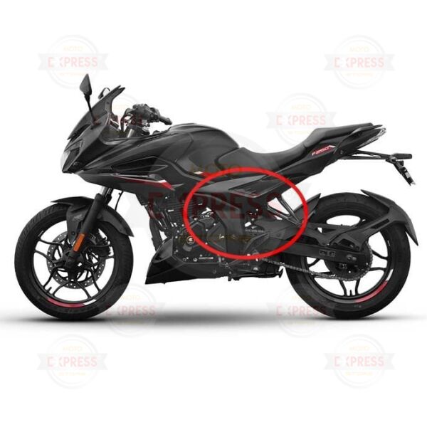 Bajaj Pulsar F250 Sol Sürücü Selesi Altı Yan Kapak Grenajı Paneli Mat A