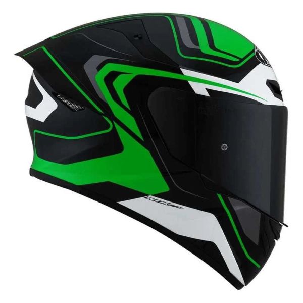 KYT TT-COURSE KASK OVERTECH SİYAH/YEŞİL M