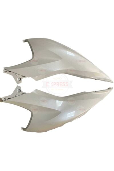 Honda Dio 110 Sağ Sol Sele Altı Yan Kapak Grenaj Beyaz