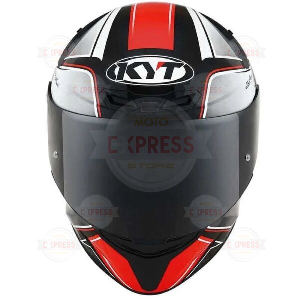 Kyt Tt-Course Kask Tourıst Kırmızı Fluo