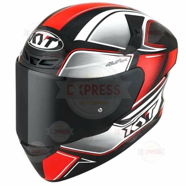 Kyt Tt-Course Kask Tourıst Kırmızı Fluo M