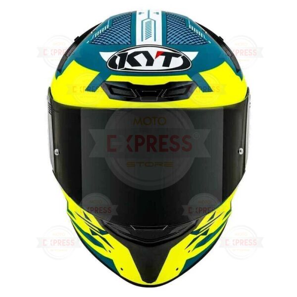 Kyt Tt-Course Kask Fuselage Mat Sarı