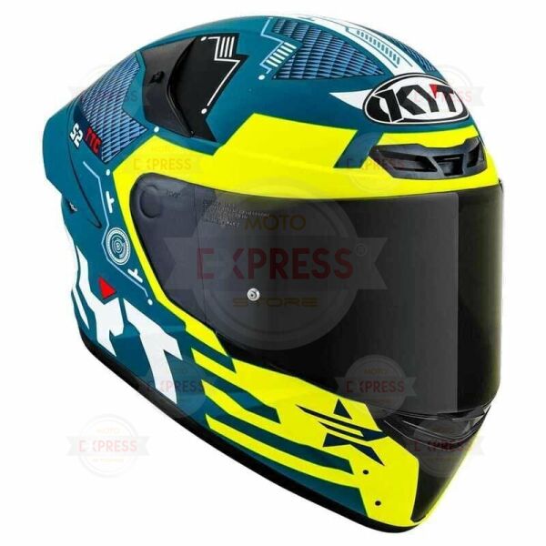 Kyt Tt-Course Kask Fuselage Mat Sarı