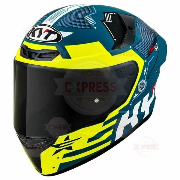 Kyt Tt-Course Kask Fuselage Mat Sarı XL