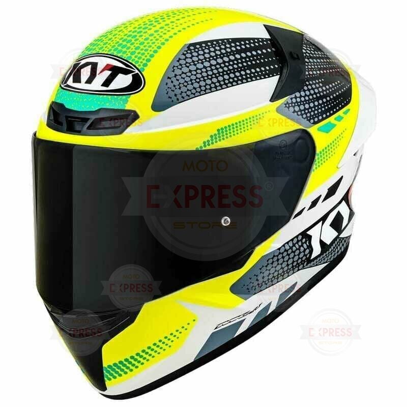 Kyt Tt-Course Kask Gear Siyah Sarı