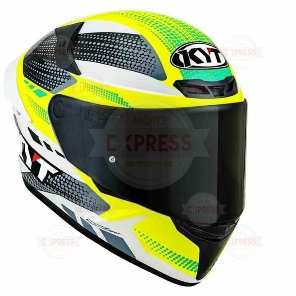 Kyt Tt-Course Kask Gear Siyah Sarı