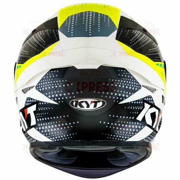Kyt Tt-Course Kask Gear Siyah Sarı
