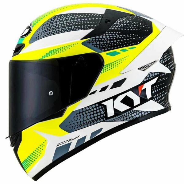 KYT TT-COURSE KASK GEAR SİYAH SARI