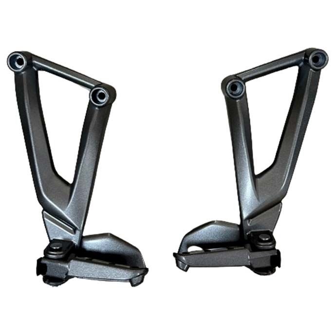Bajaj Pulsar NS200 Sağ Sol Arka Basamak Braketi Yolcu Basamağı Koyu Füme Ys