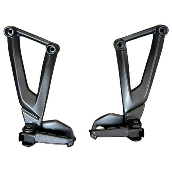 Bajaj Pulsar NS200 Sağ Sol Arka Basamak Braketi Yolcu Basamağı Koyu Füme Ys